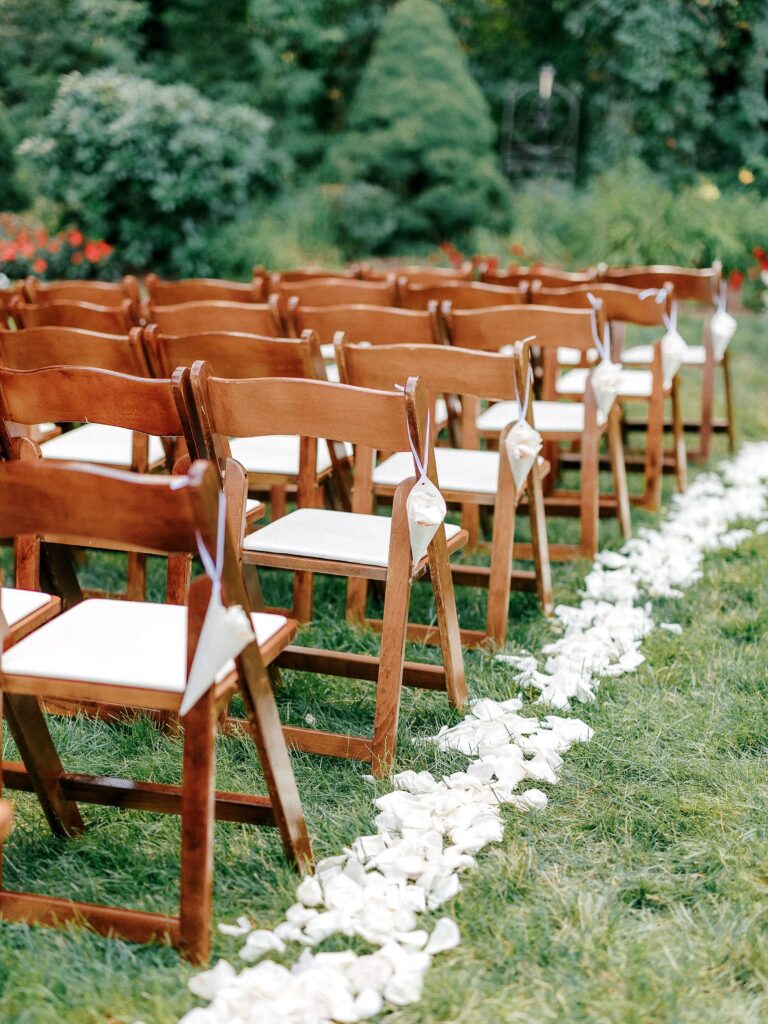 Bedford Village Inn wedding ceremony